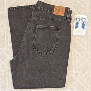 Twin Doves Denim by Emerson Fry Vintage Stove Pipe Ankle Jeans - Black